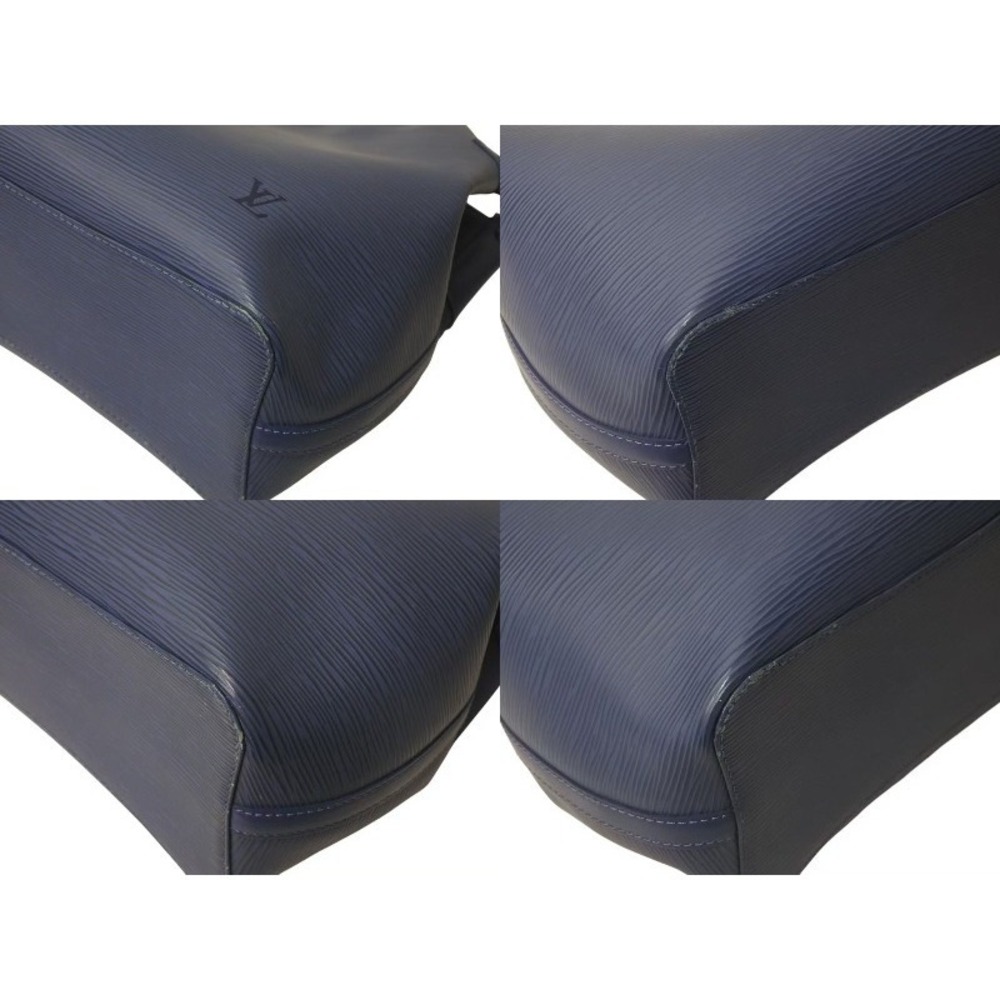 LOUIS VUITTON Epi Mandala Shoulder Bag Leather Blue - Picture 7 of 9